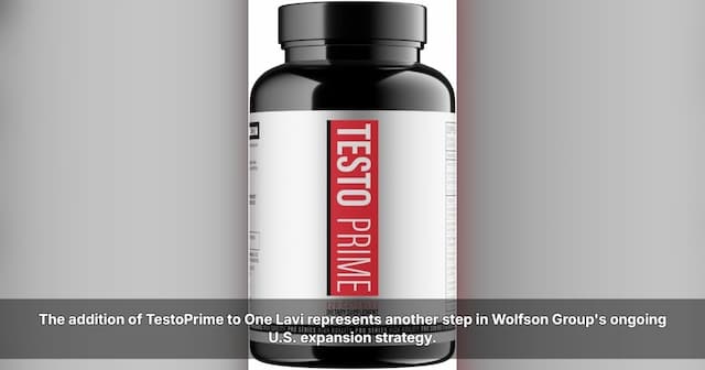 Wolfson Group Expands TestoPrime to OneLavi.com, Broadening U.S. Men's Wellness Reach