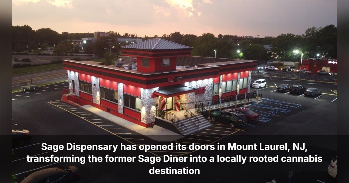 Sage Dispensary Opens in Former Mount Laurel Diner