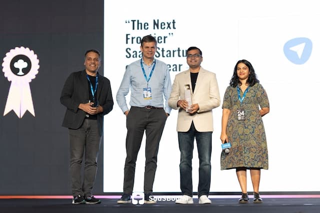 SocialPilot Wins 'Next Frontier Startup' Award at SaaSBoomi Awards 2024