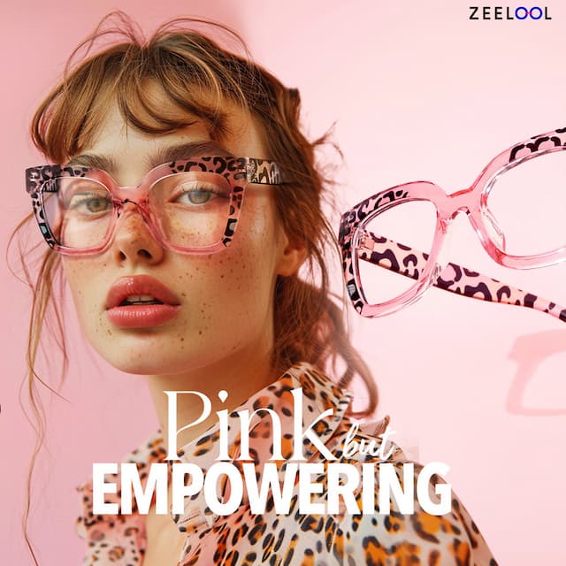 ZEELOOL Introduces Stylish Pink Leopard Glasses for Fashionistas
