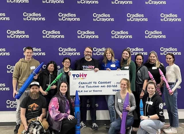TOMY International Employees Volunteer Time and Donate $75,000 to Support Children and Families