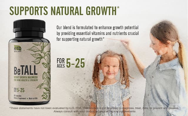 KTD BIOLABS Launches Innovative Height Growth Supplements for Kids and Teens
