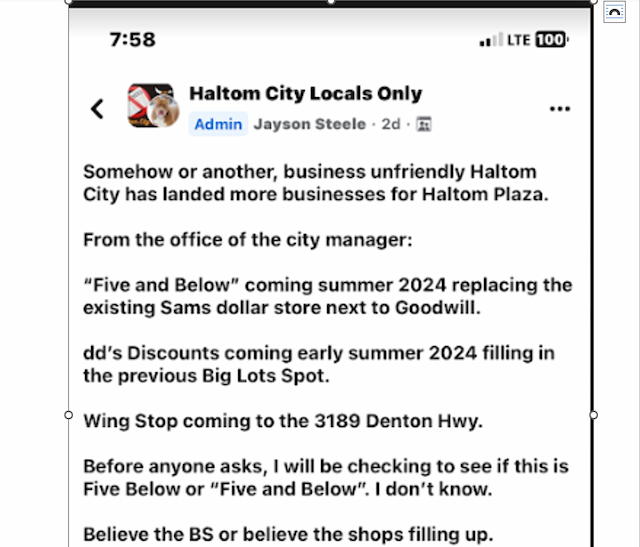 Haltom City Faces Declining Businesses and Urgent Need for Revitalization