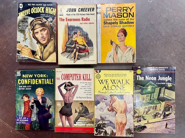 Boston's Brattle Book Shop Acquires Massive Collection of Pulp Fiction Paperbacks
