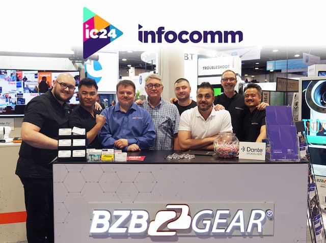 BZBGEAR Excels at InfoComm 2024, Receives Three Awards for Pro AV Solutions