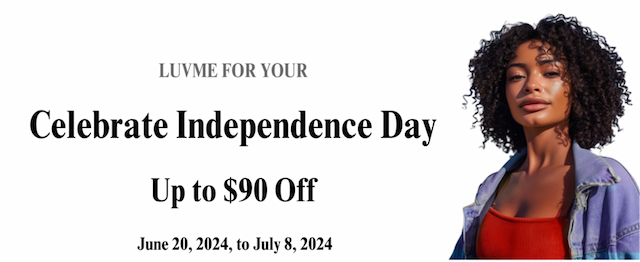 Upgrade Your Look with Luvme Hair's Independence Day Promotions!