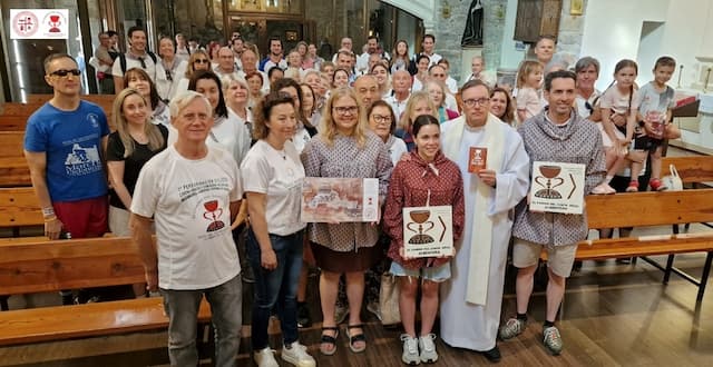 First Fallas Pilgrimage of the Way of the Holy Grail