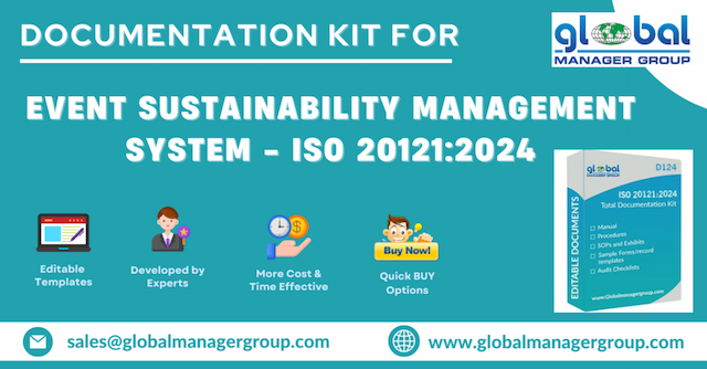 Global Manager Group Introduces ISO 20121:2024 Documentation Kit for Sustainable Event Management
