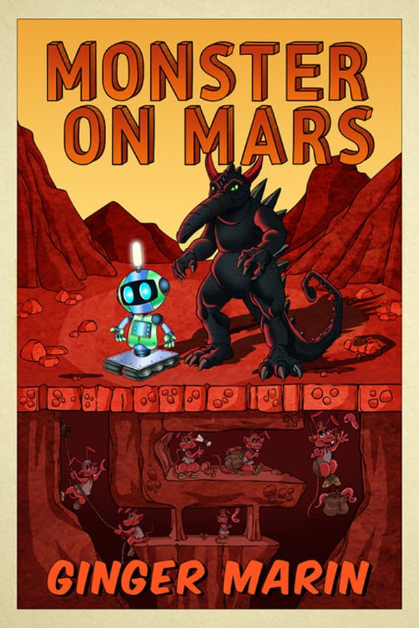 New Kids Sci-Fi Ebook 'Monster On Mars' Available for Free on Amazon