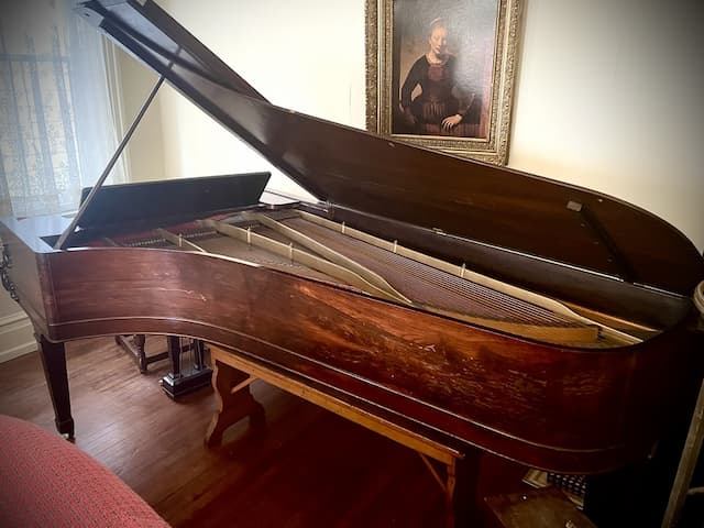 Rare Vintage1859 Steinway Piano for Sale by Cindy Margolis and John Mulhern