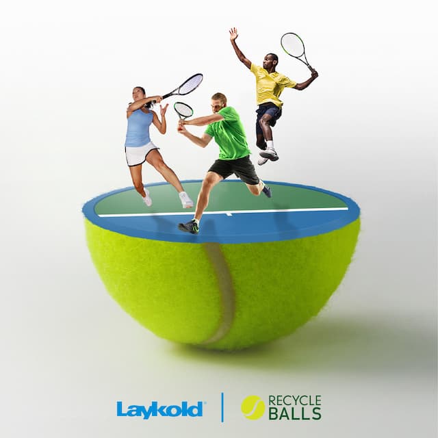 RecycleBalls and Laykold Partner to Create Greenest Tennis Surface