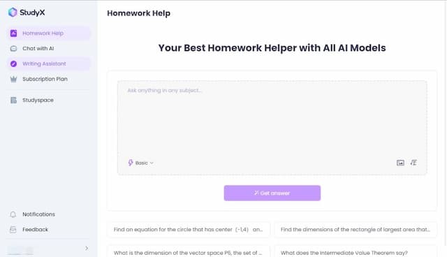 Innovative AI Homework Helper StudyX Offers Quick and Accurate Answers Across Various Subjects