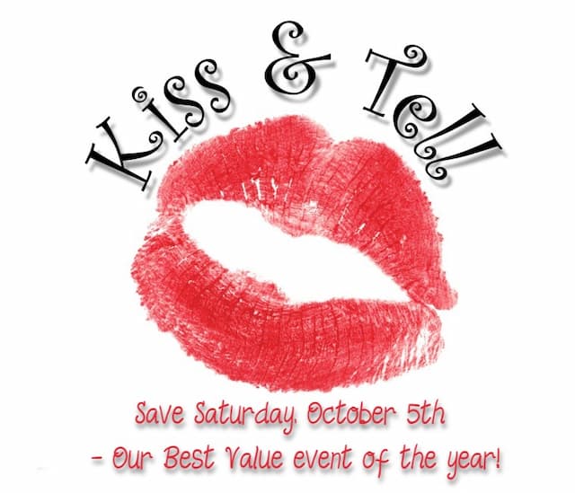 Rottermond Jewelers Announces Annual Kiss and Tell Sale on October 5