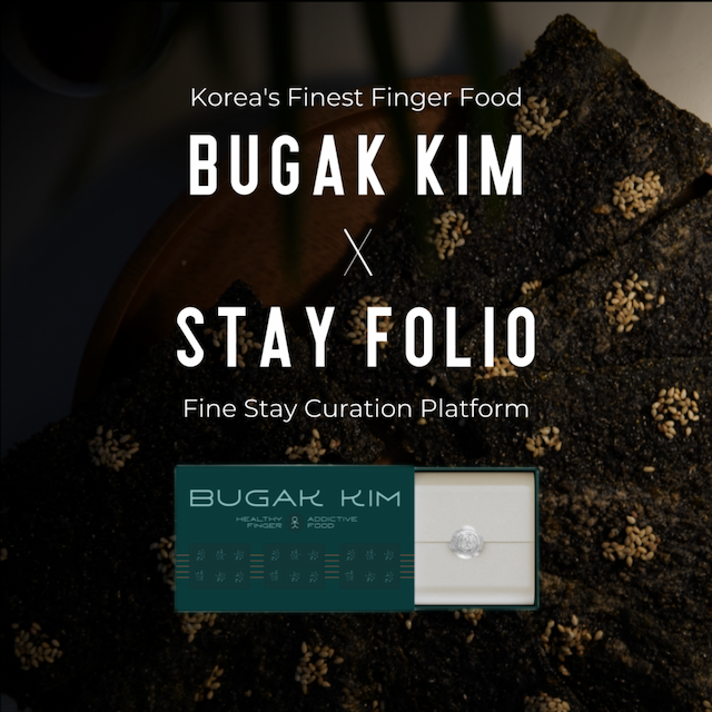 BUGAK KIM Partners with Stayfolio to Supply Traditional Seaweed Finger Food