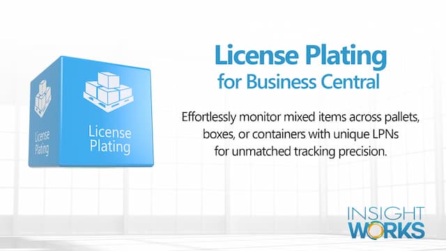 Insight Works Introduces Upgraded License Plating App for Enhanced Warehouse Management