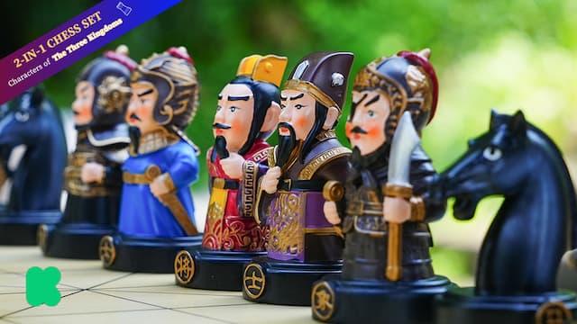 Revolutionizing Chess & Xiangqi: 2-in-1 Chess Set Brings Three Kingdoms to Life in 3D