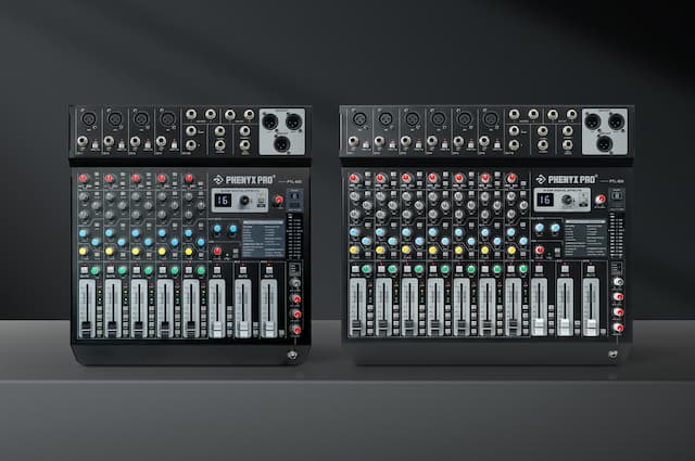 Phenyx Pro Launches PTL Series Mixing Consoles with Enhanced Features