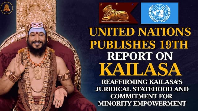 KAILASA's Commitment to Minority Rights: Latest Report and Recommendations