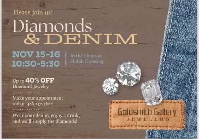 Exclusive Diamonds and Denim Event in Billings, Montana