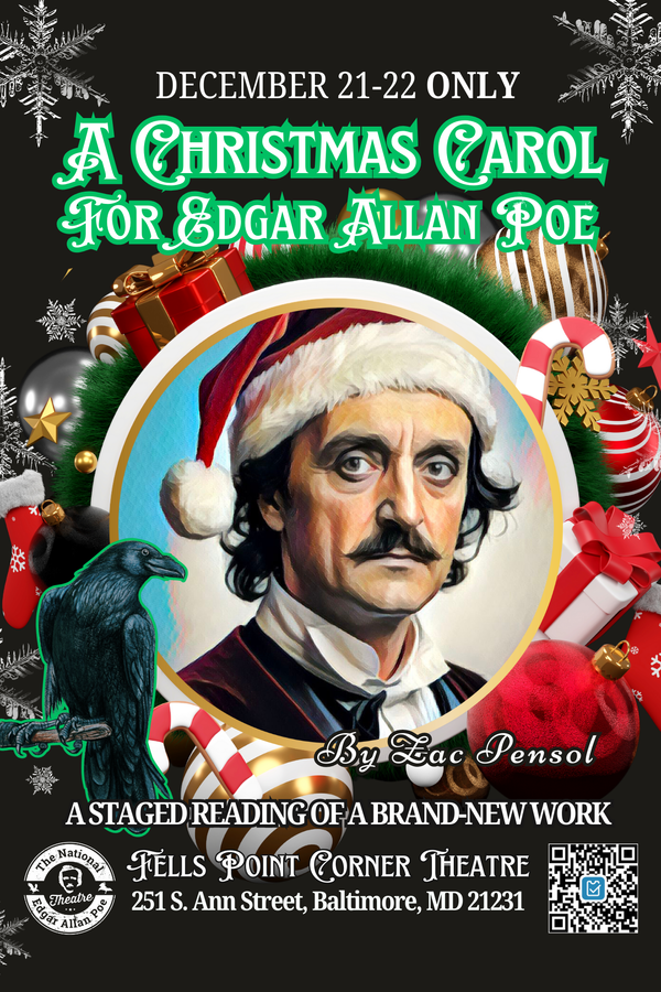 New Script 'A Christmas Carol for Edgar Allan Poe' to be Staged in Baltimore