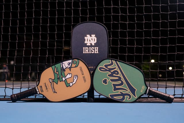 TMPR Sports Releases Officially Licensed Notre Dame Pickleball Paddles