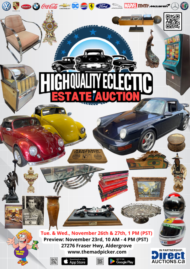 Rare Estate Auction: Classic Cars, Art, and Collectibles