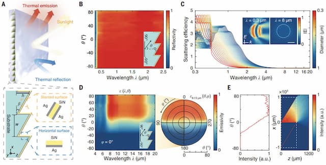 Groundbreaking Study Achieves Subambient Radiative Cooling for Vertical Surfaces