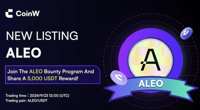 CoinW to List ALEO: Privacy-Centric Blockchain for Developers