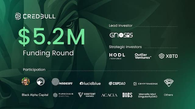 Credbull Closes $5.2M Funding Round Led by GnosisVC and Strategic Investors