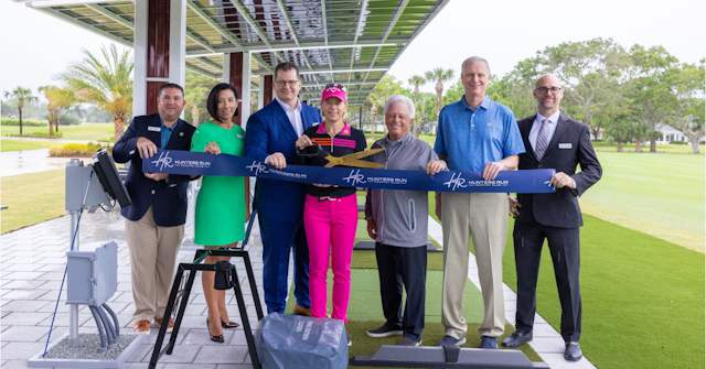 Annika Sörenstam Unveils Revamped Hunters Run Country Club Driving Range with Toptracer Technology