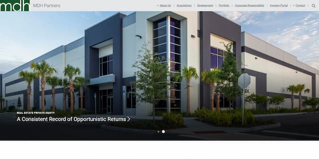MDH Partners Secures $111.5M Truist Loan for Industrial Expansion