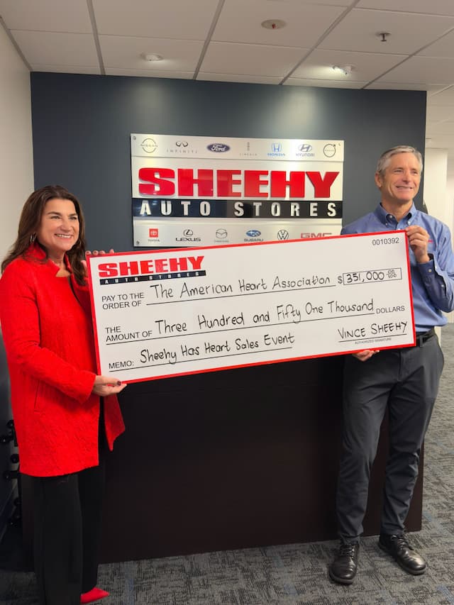 Sheehy Auto Drives $351K to Heart Health in 12th Annual Campaign