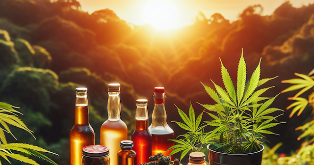 Cannabis Drinks Challenge Alcohol as Americans Shift Preferences