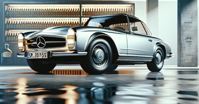 1971 Mercedes-Benz 280SL Pagoda Joins DFW Car & Toy Museum Display