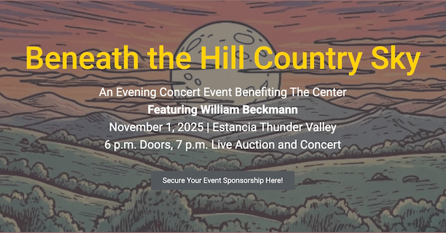 The Center Hosts Exclusive Hill Country Benefit Concert