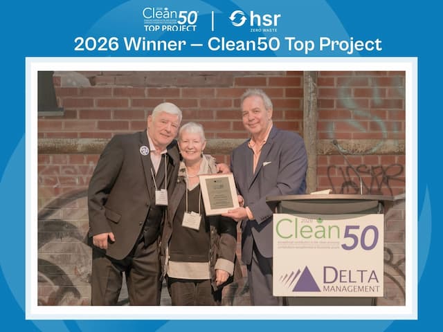 HSR Zero Waste Wins Clean50 Award for Revolutionary Waste Transformation