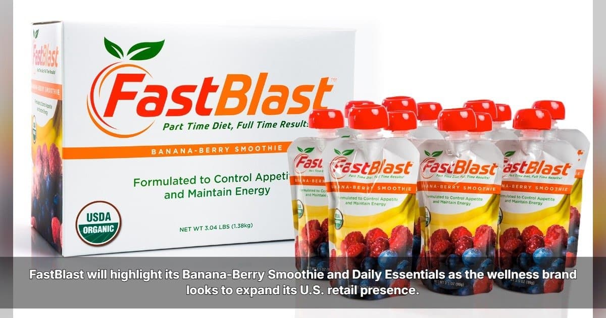 FastBlast to Showcase Whole-Food Nutrition at ECRM 2026