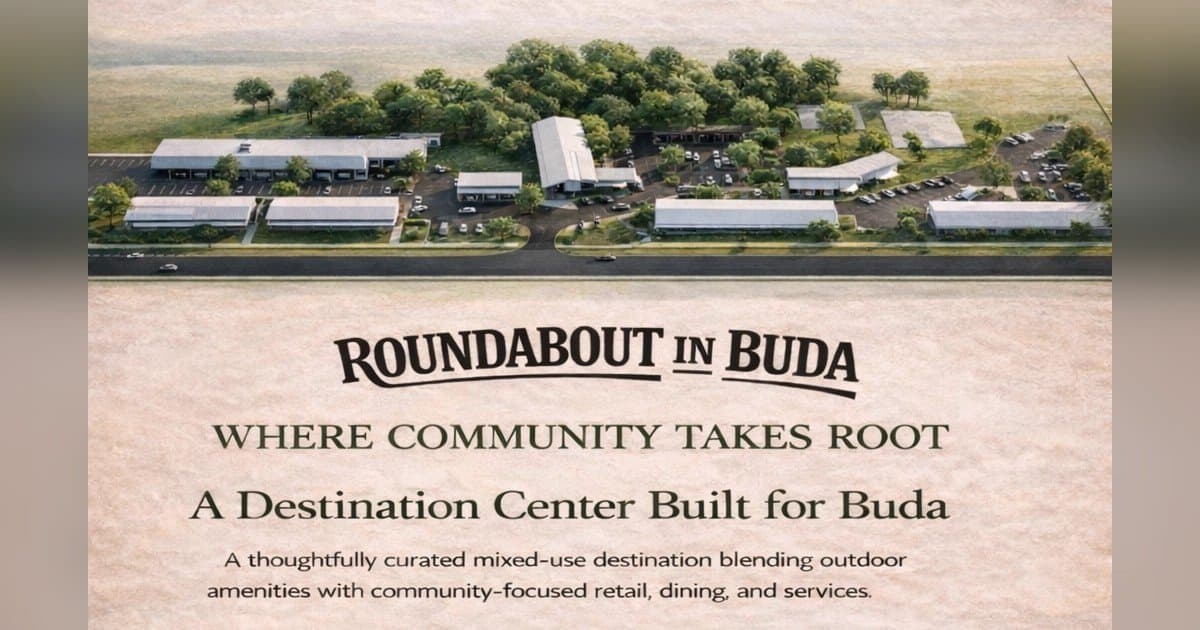 Buda's Roundabout Development Breaks Ground with Community Ceremony